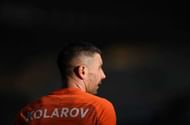 HUDDERSFIELD, ENGLAND - FEBRUARY 18: Aleksandar Kolarov of Manchester City during the the Emirates FA Cup Fifth Round match between Huddersfield Town and Manchester City at John Smith's Stadium on February 18, 2017 in Huddersfield, England.  (Photo by Laurence Griffiths/Getty Images)